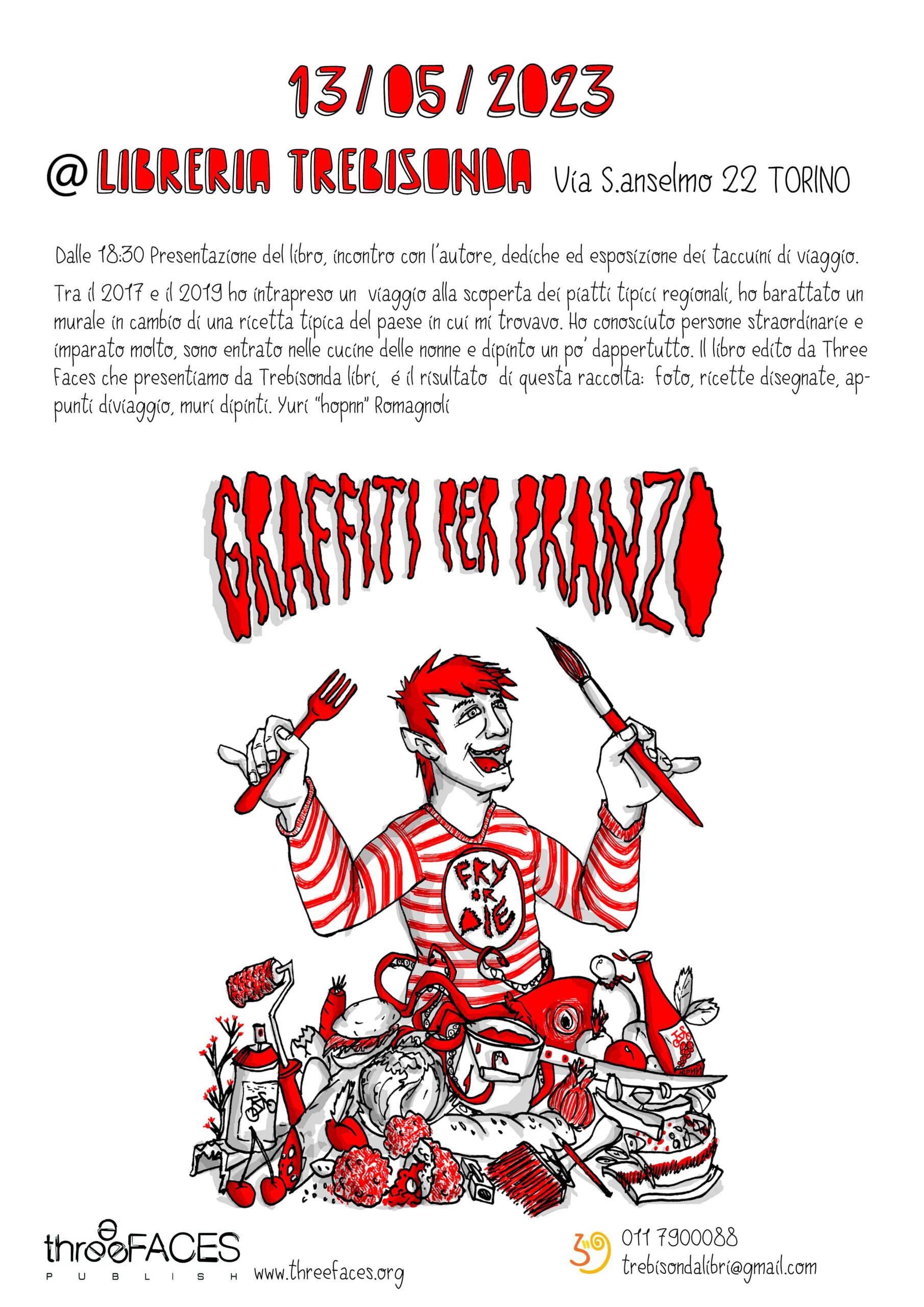 graffiti per pranzo poster